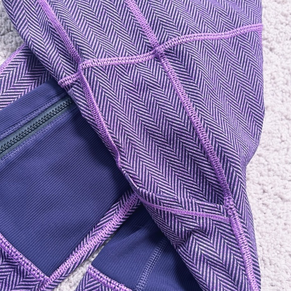 lululemon athletica Purple and Black Leggings - Picture 10 of 11